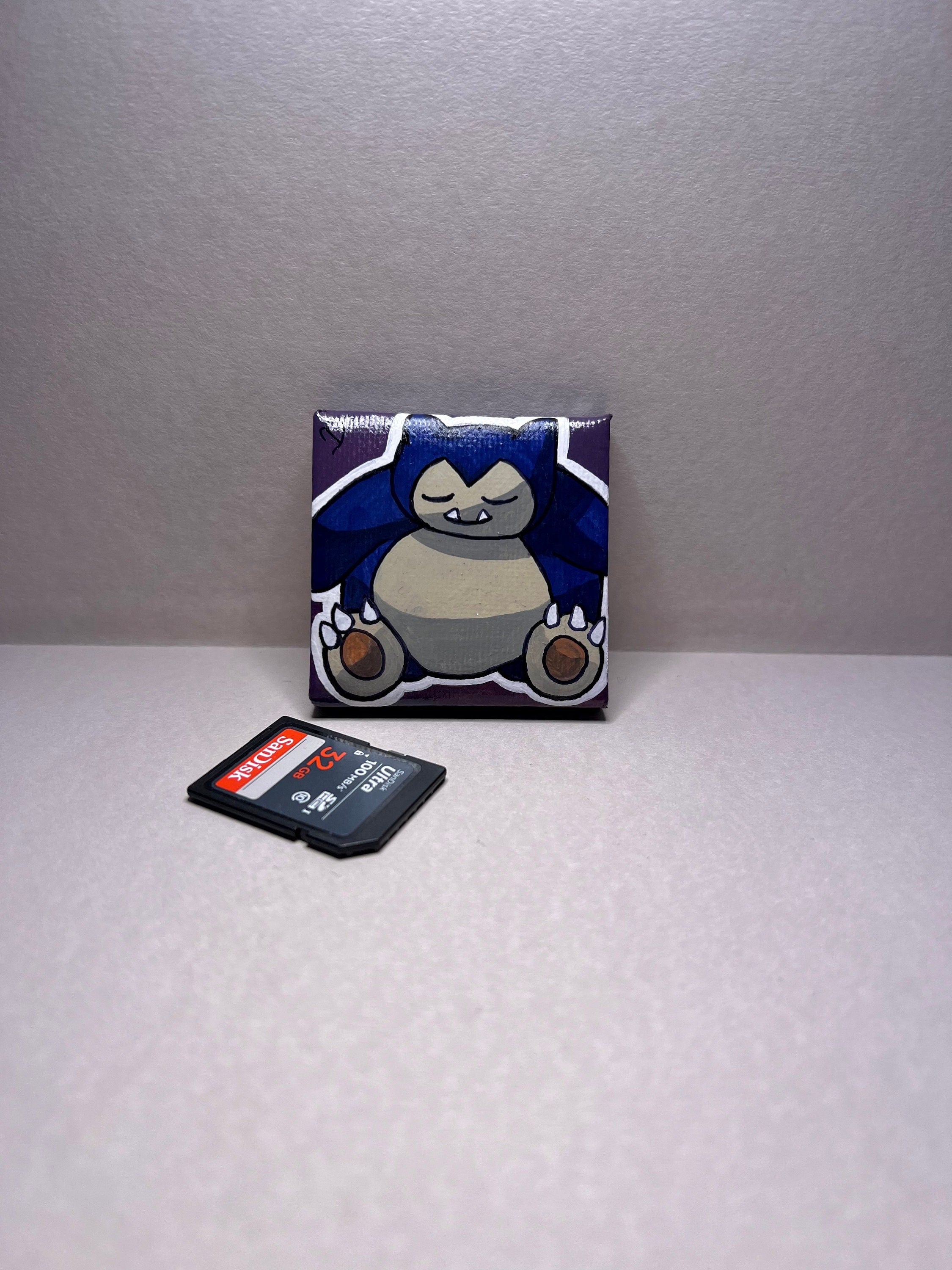 Pokemon snorlax painting. Handmade outlets